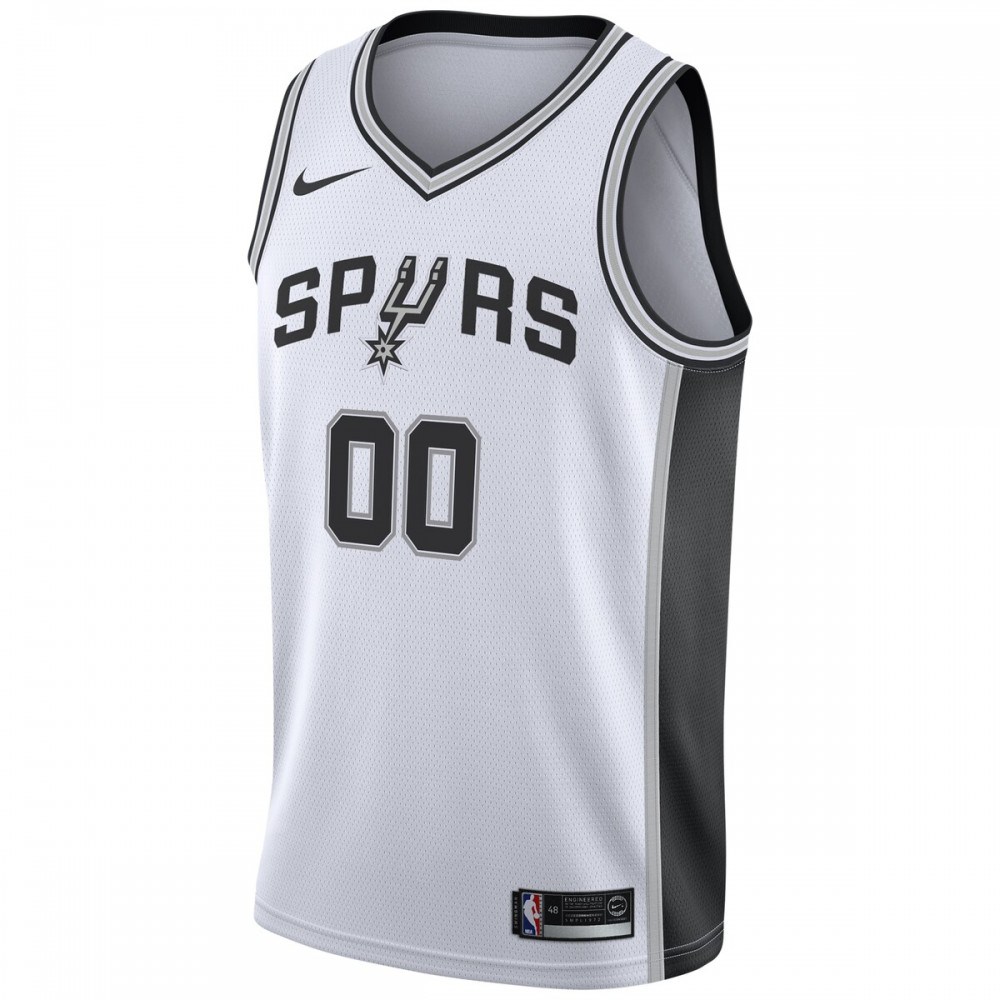 San Antonio Spurs 2020/21 Swingman Custom Jersey - Association Edition - White-Pro Kit Vault | Brand New 26/27 Sports Jerseys